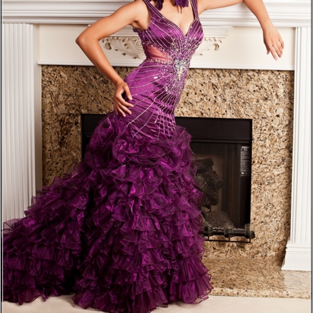 Prom Dress- Purple